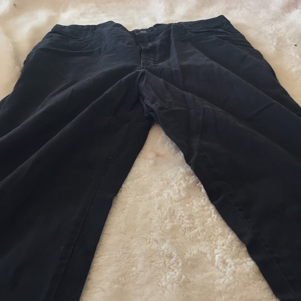 Black slacks